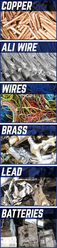 Sell us your scrap metals
